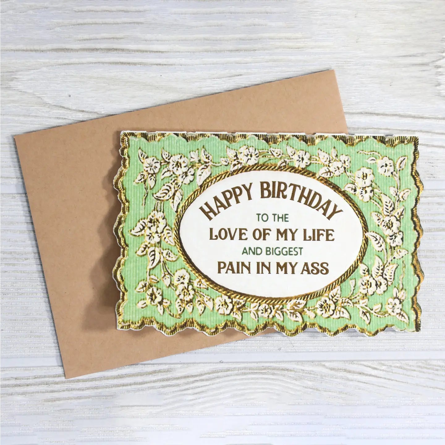 Love of My Life Birthday Greeting Card