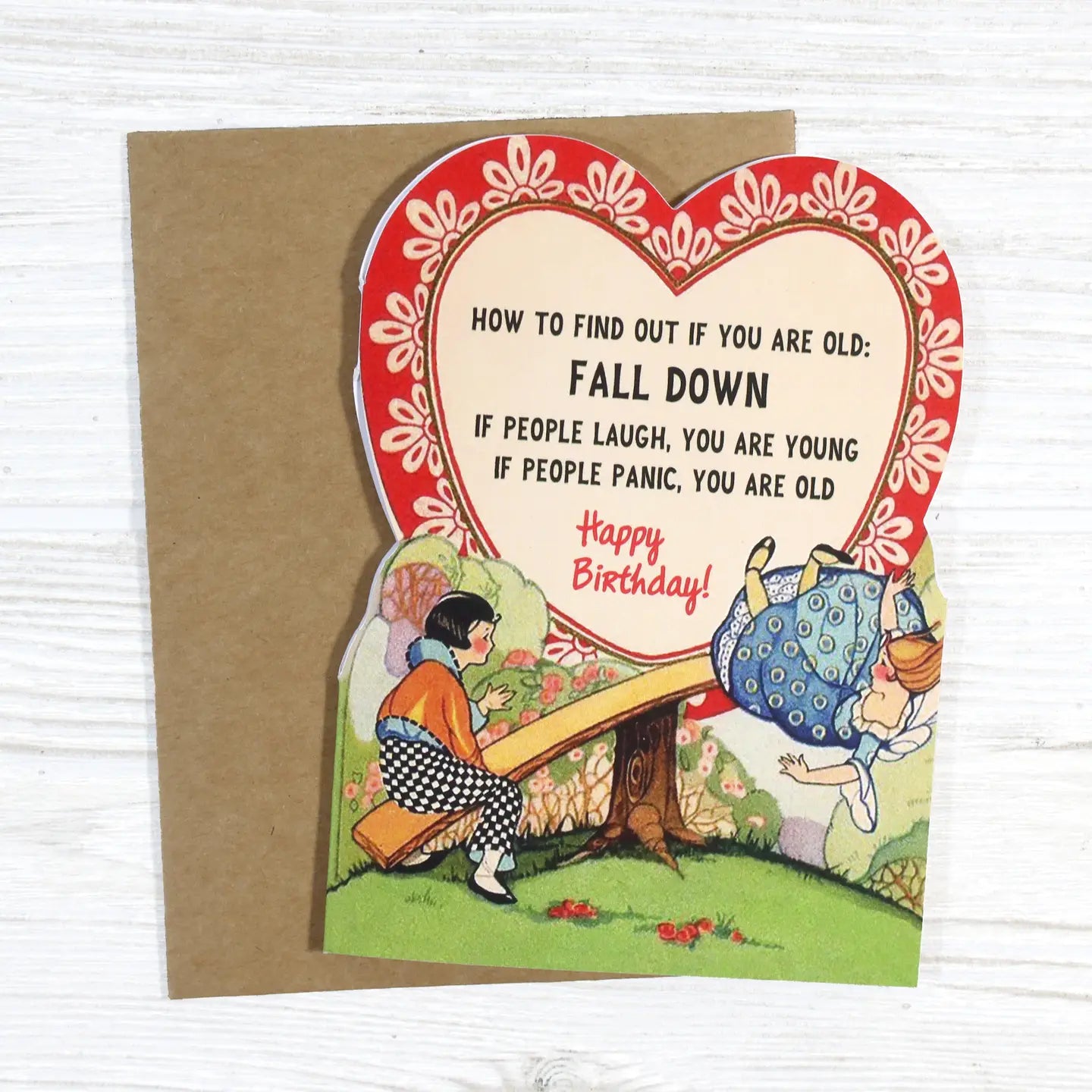 How to Find Out if You are Old Birthday Greeting Card