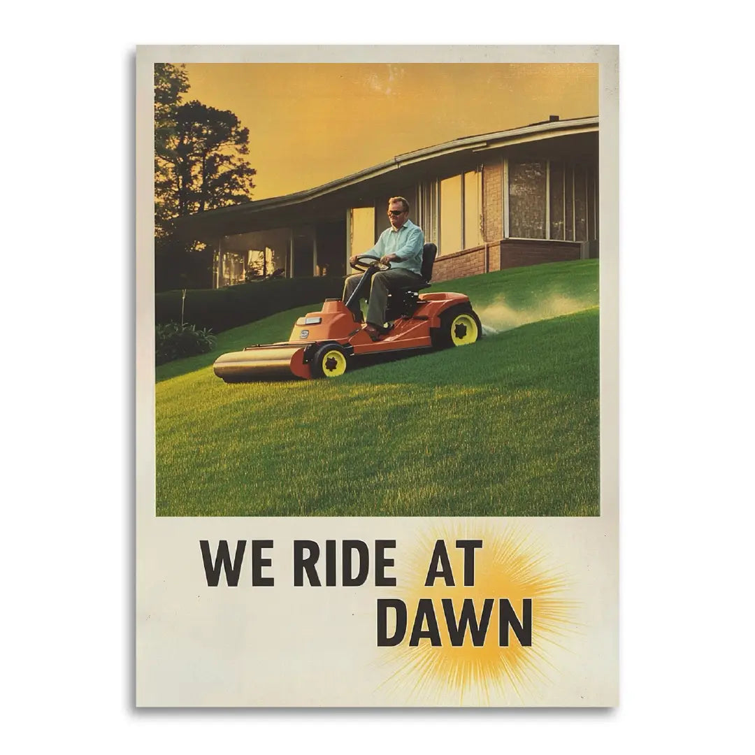 We Ride at Dawn Father’s Day Greeting Card