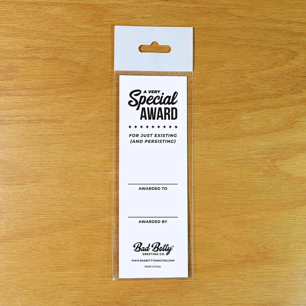 Survived Another Meeting Award Ribbon