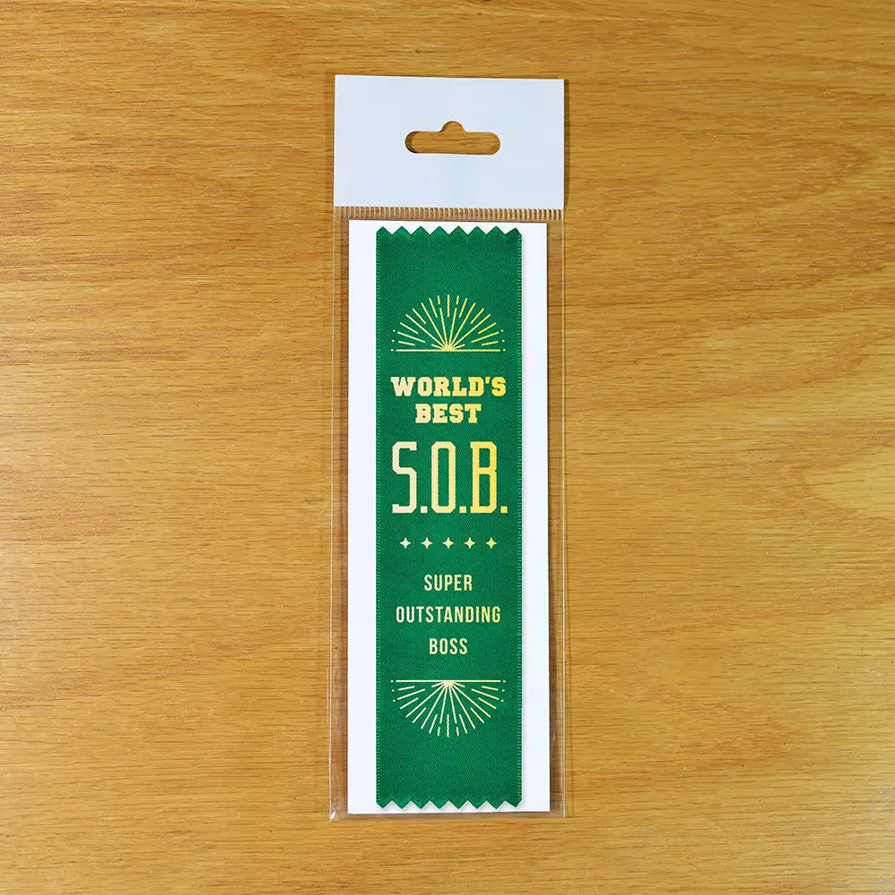 World’s Best S.O.B. Award Ribbon