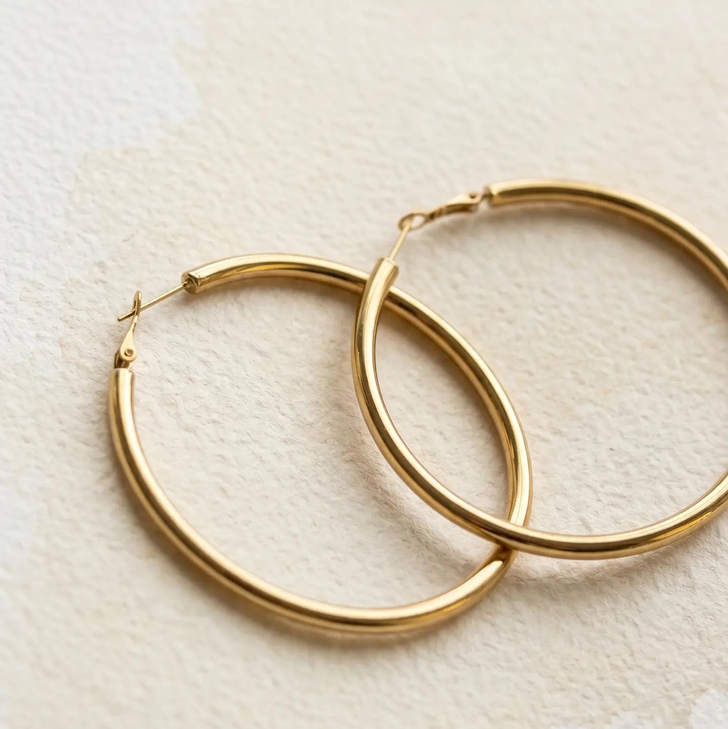 Large Statement Hoop Earrings