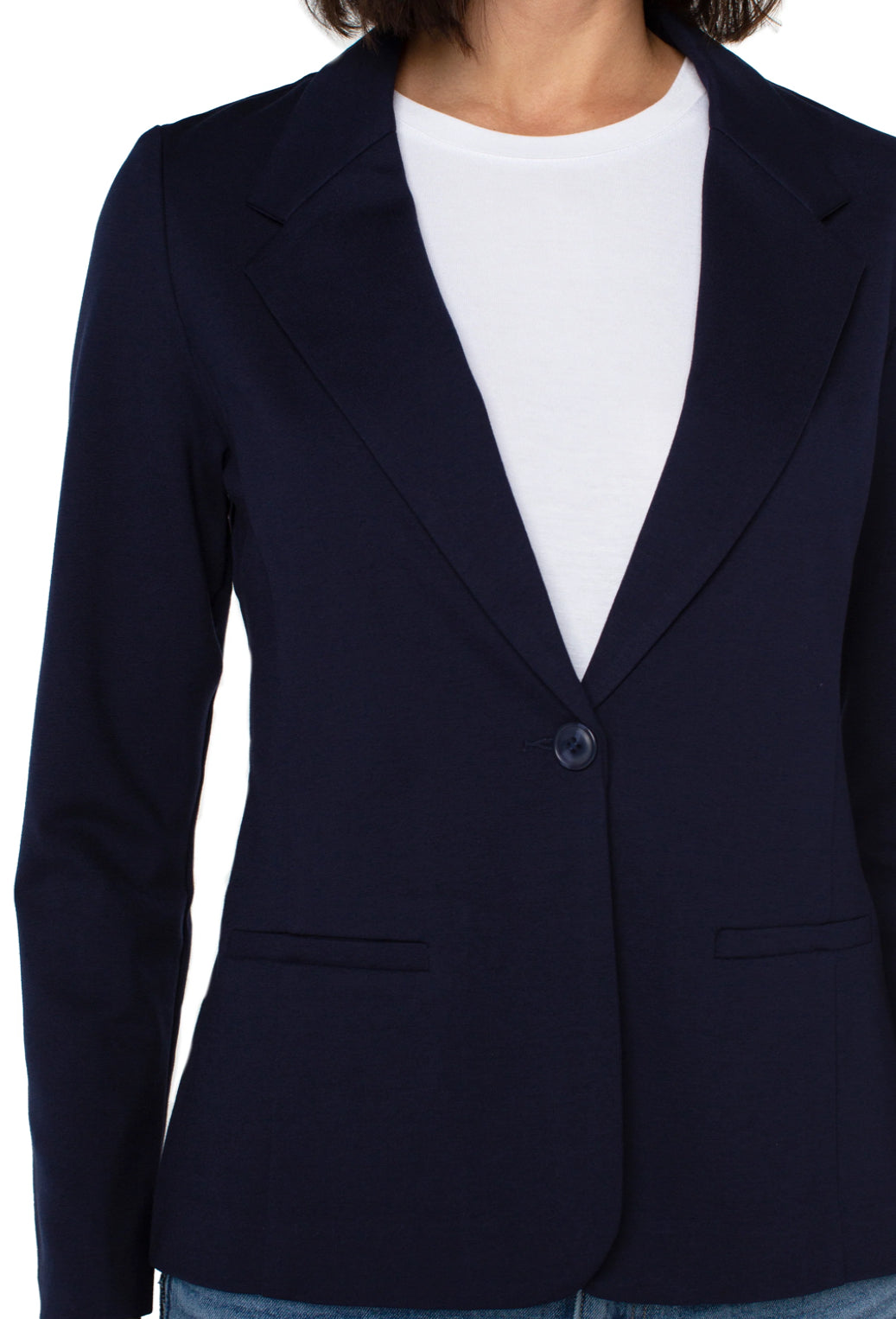 Fitted Blazer - Cadet Blue