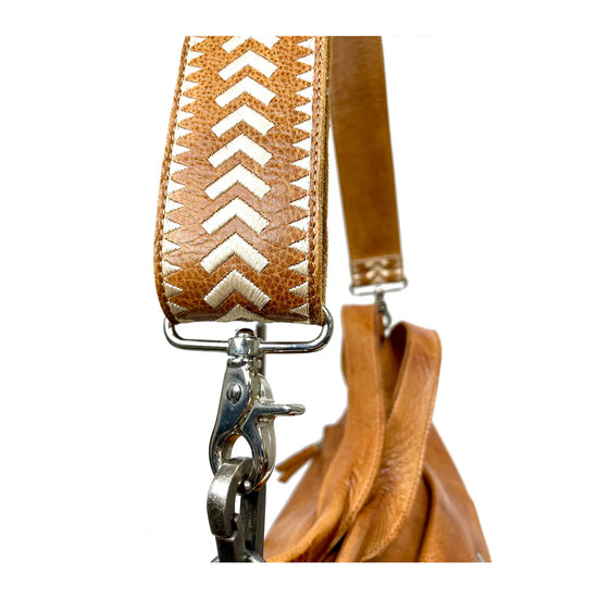 Wide Leather Shoulder Strap - Archer