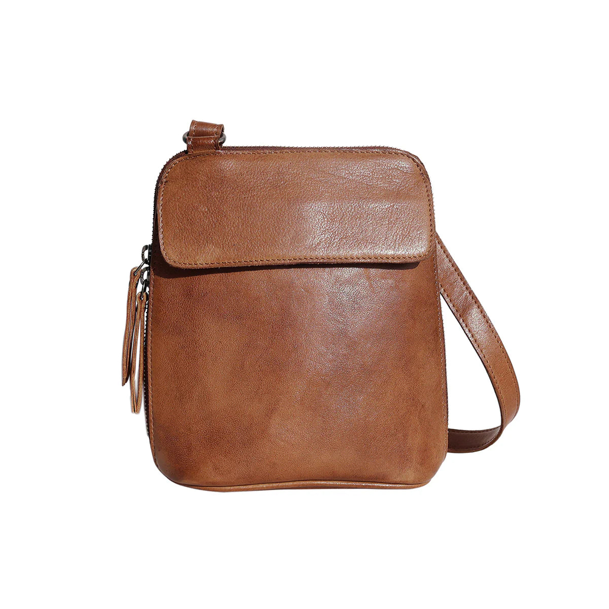 Lucy Crossbody - Cognac