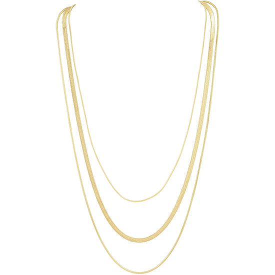 Rio Multi Chain Necklace - Gold