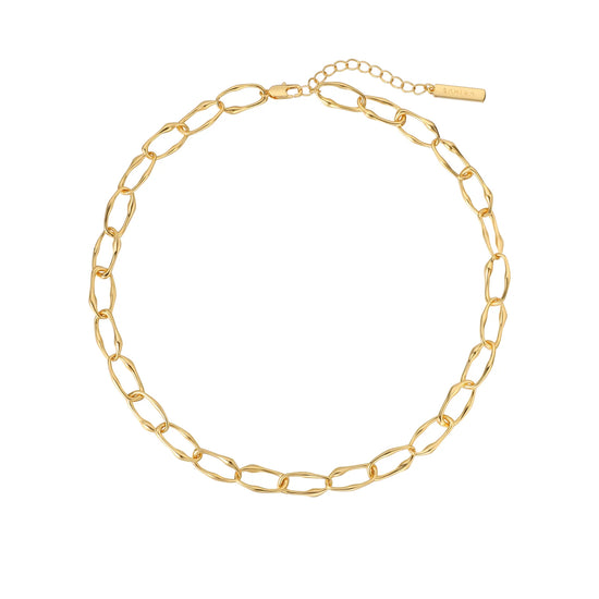 Bentley Link Necklace - Gold