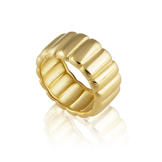 Kyle Band Ring - Gold