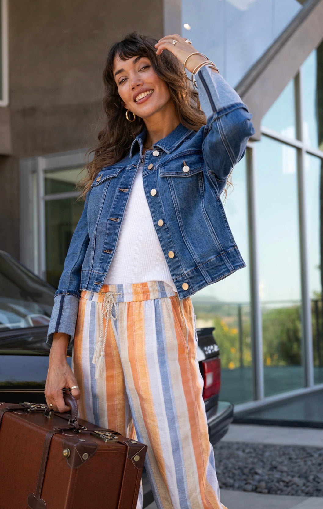 High Cuff Trucker Jacket - West Ways