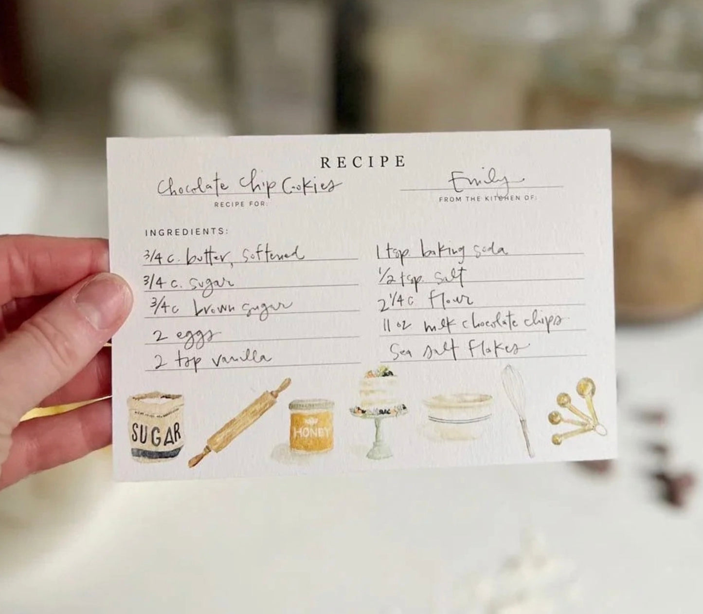 Baking Recipe Cards