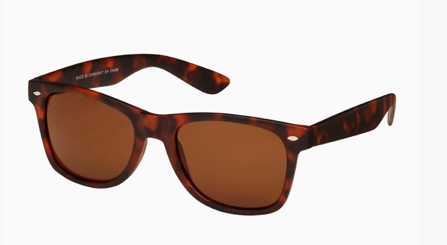 Classic Tortoise Sunglasses - Bronze Lens