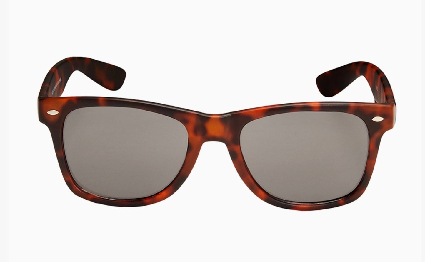 Classic Tortoise Sunglasses - Grey Lens