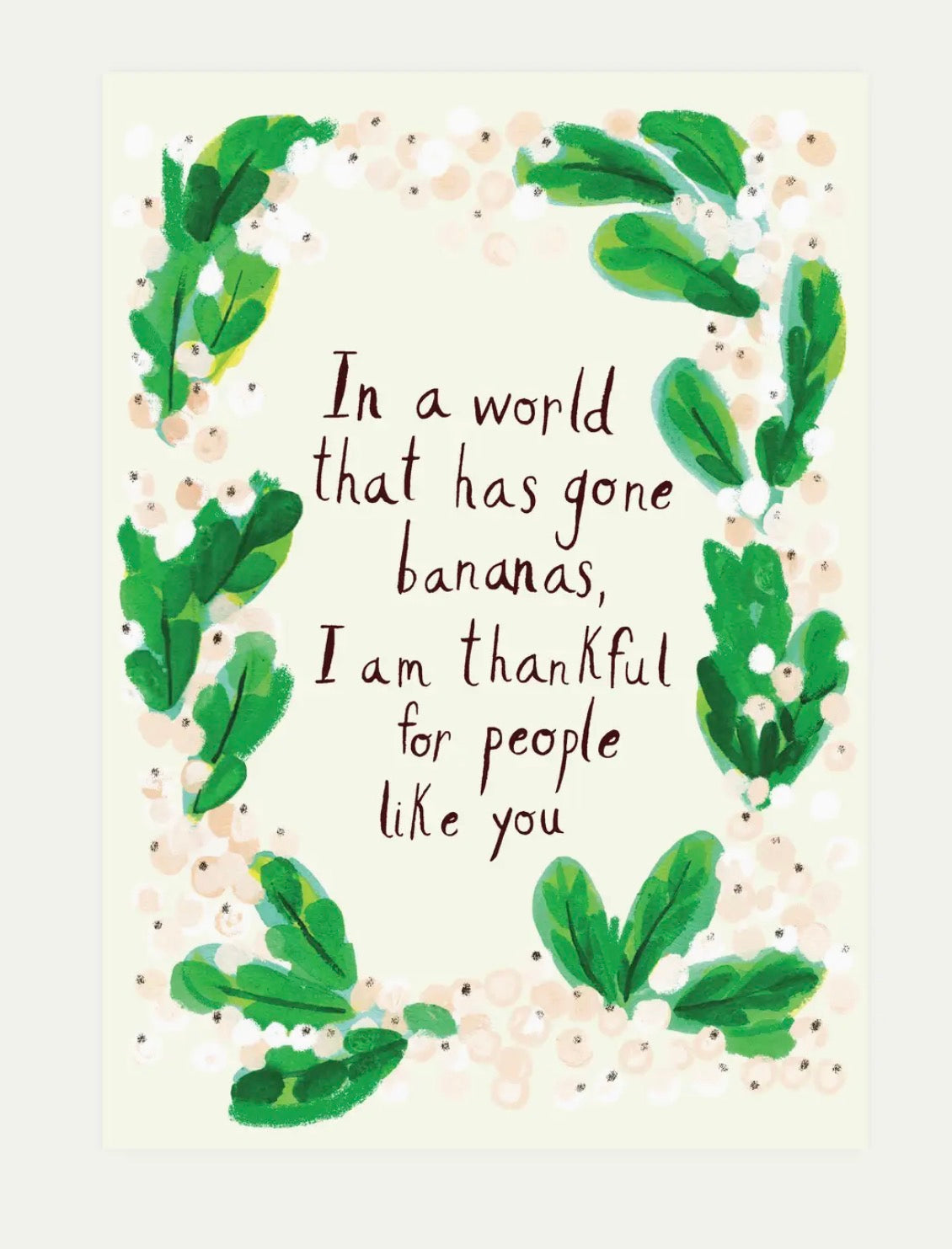 Bananas Greeting Card