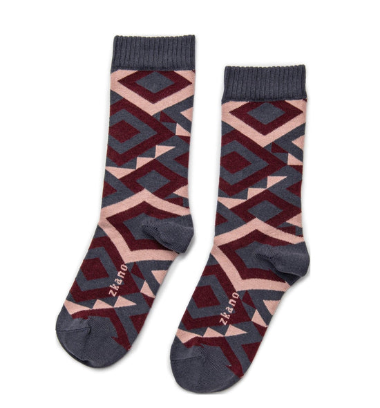 Dakota Crew Socks - Indigo