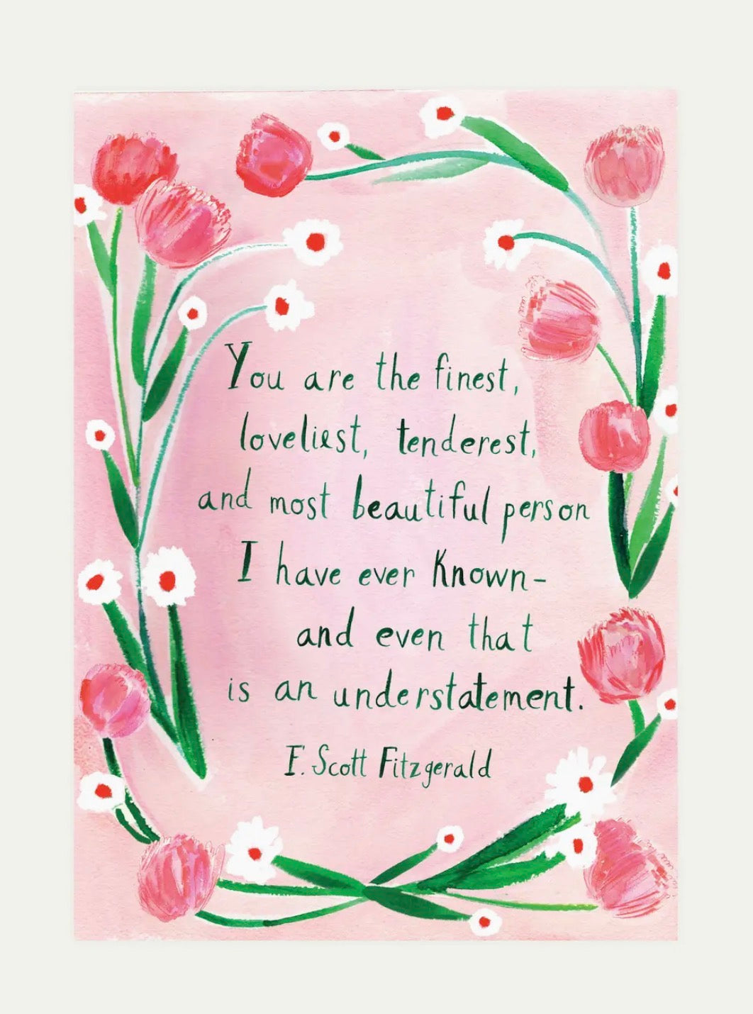 Love Becomes Us Greeting Card