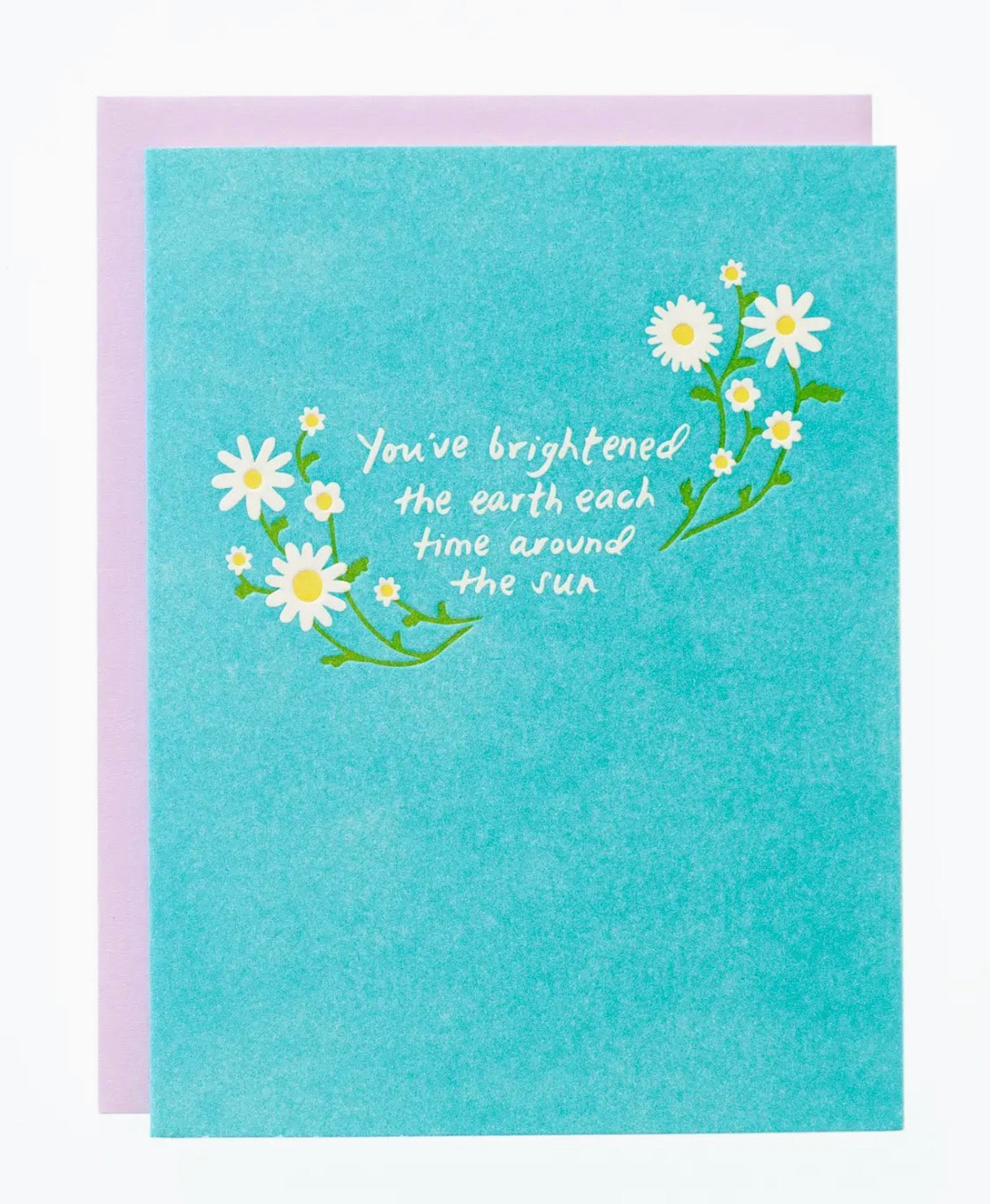 Brighten the Earth Birthday Greeting Card