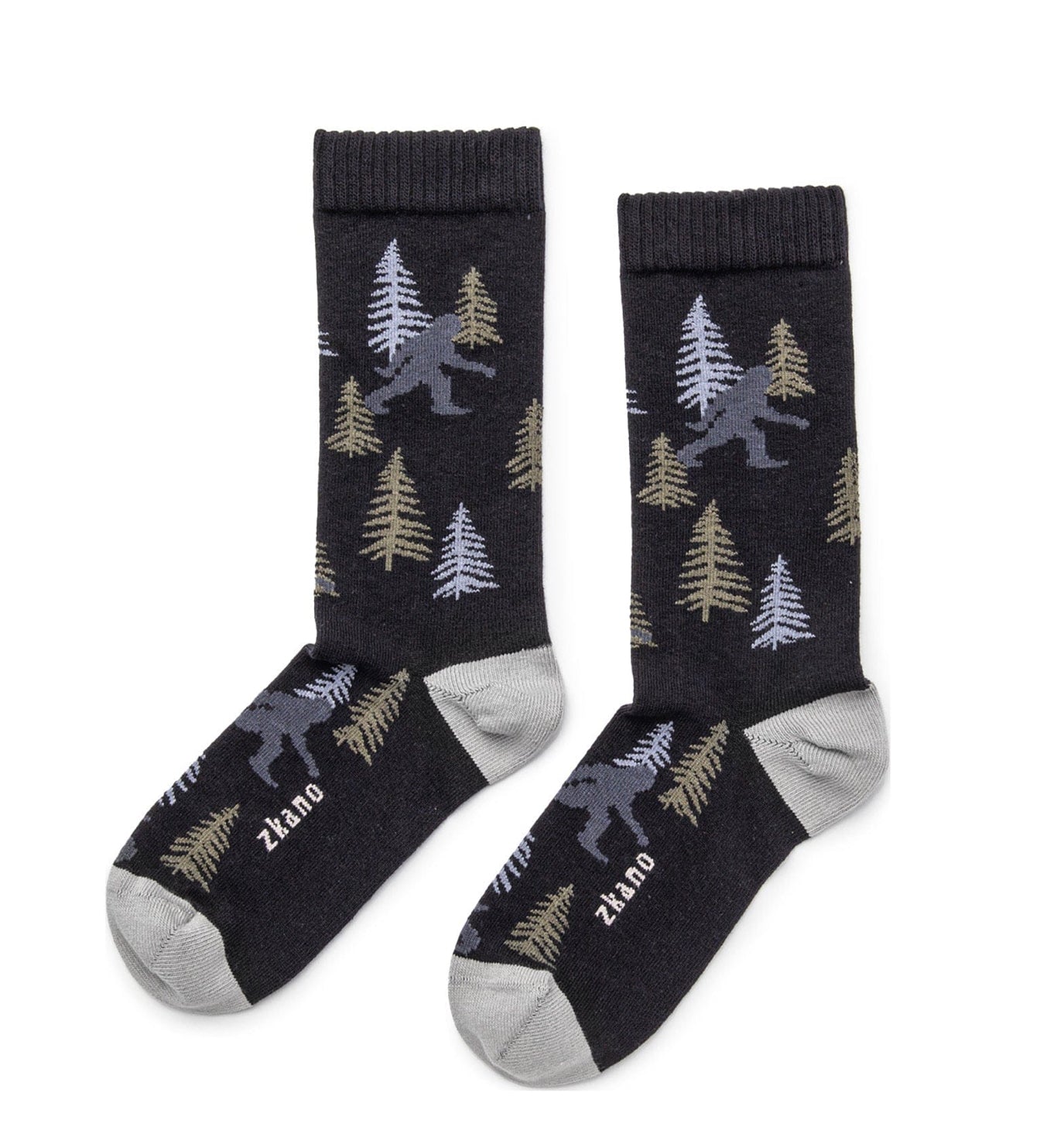 Into the Wilderness Crew Socks - Black