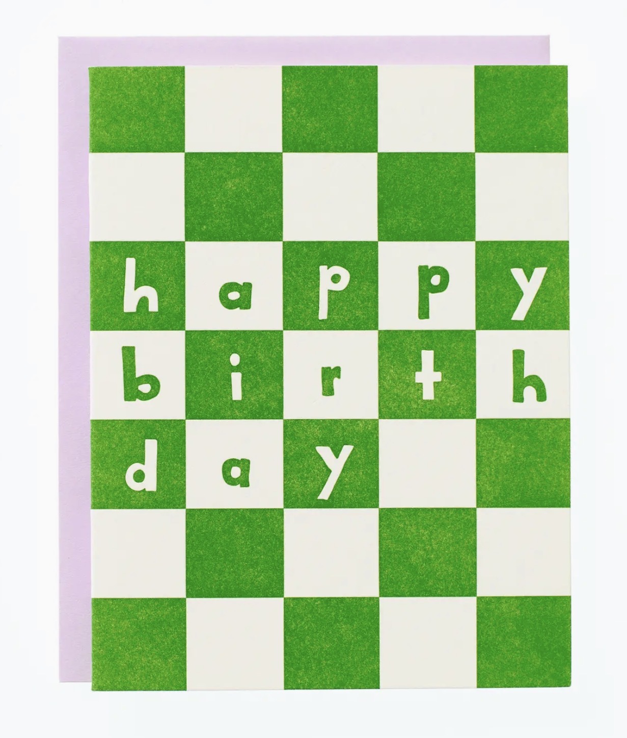 Birthday Checker Greeting Card