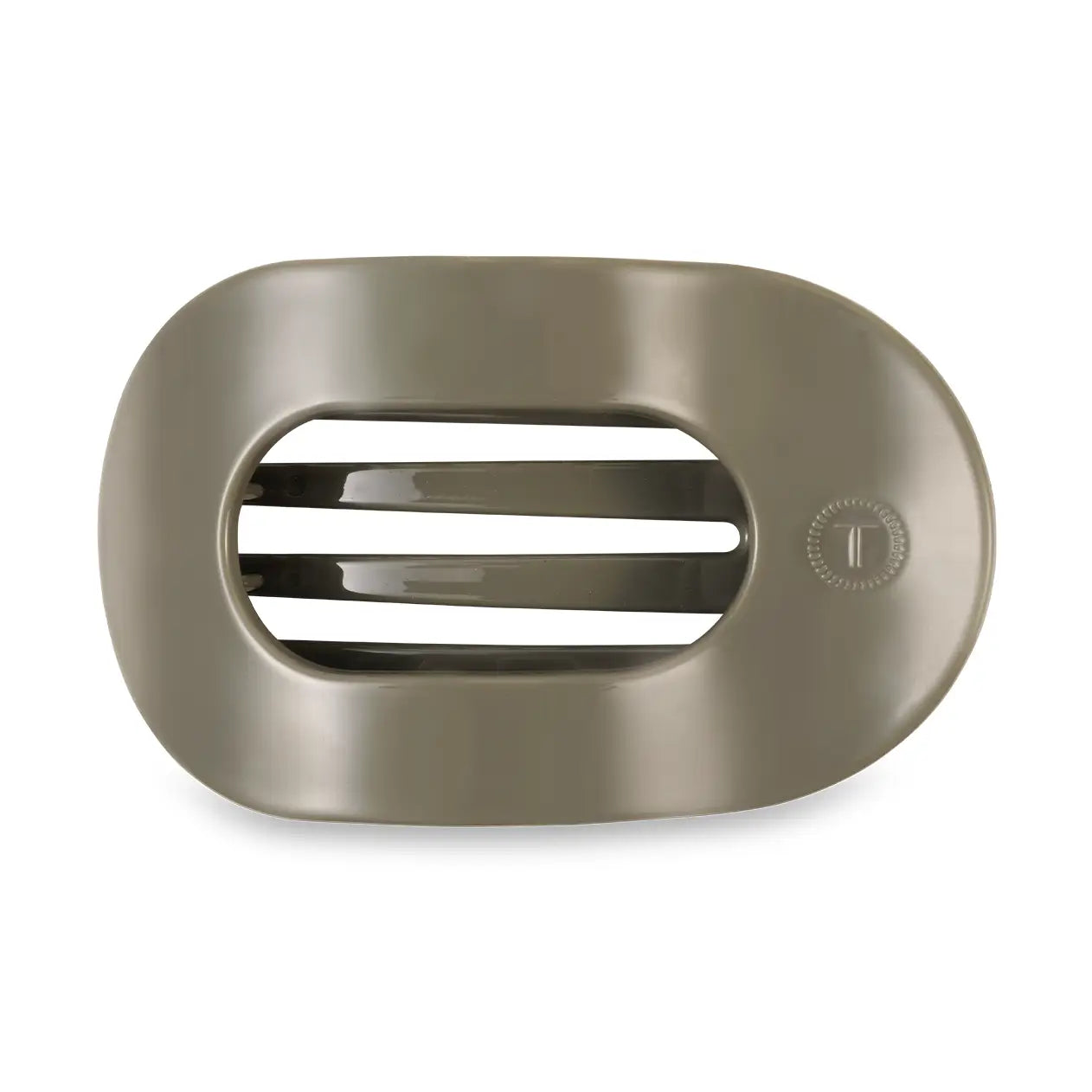 Round Flat Hair Clip - Sage It Ain’t So - Small
