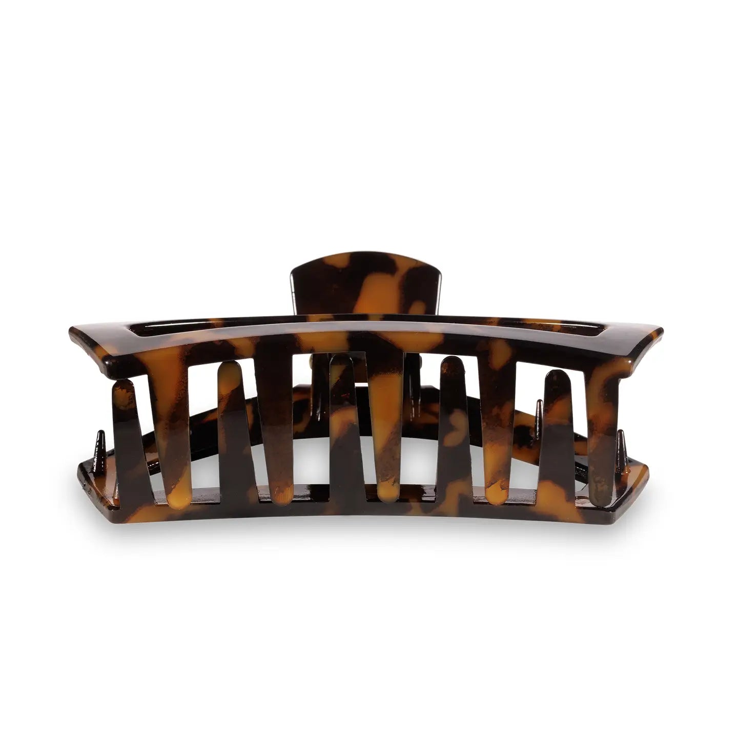 Open Claw Hair Clip - Tortoise - Medium