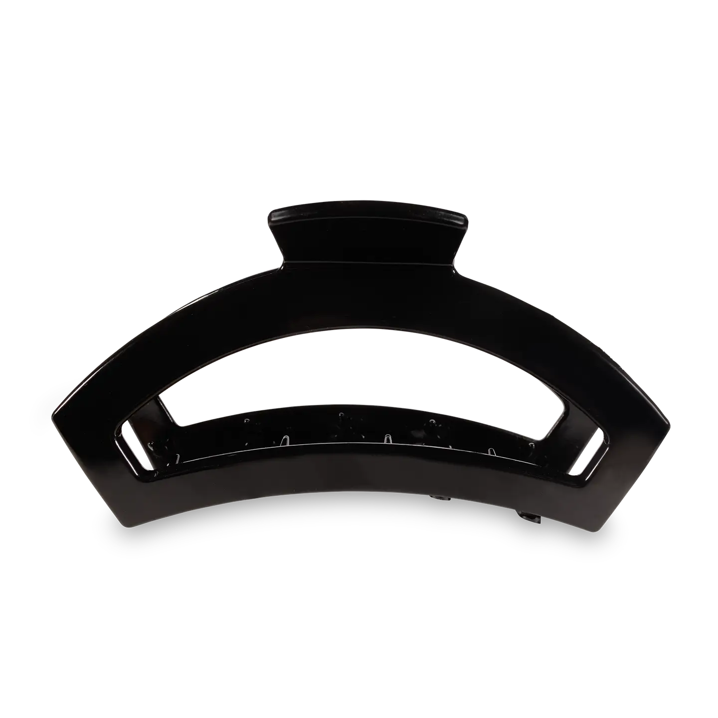 Open Claw Hair Clip - Black - Large