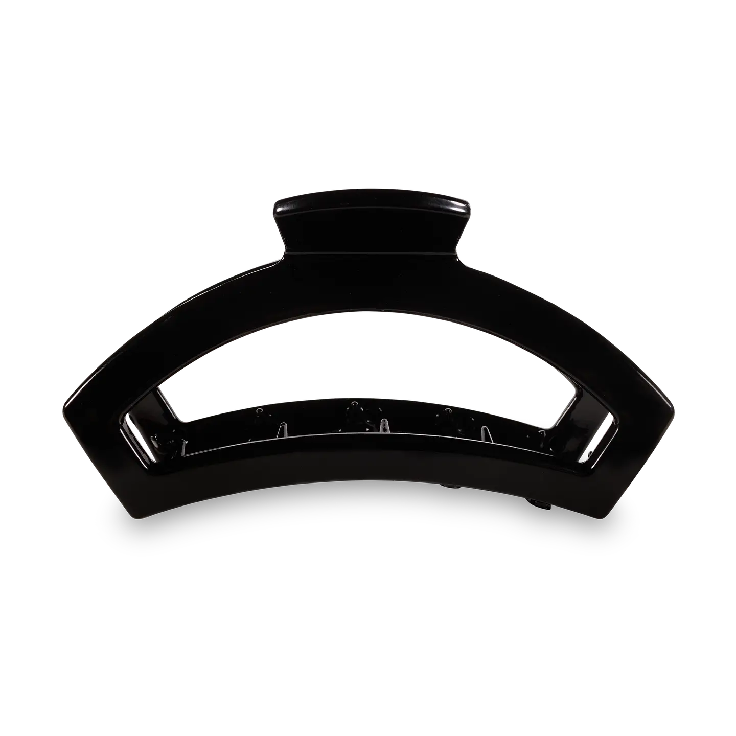 Open Claw Hair Clip - Black - Medium