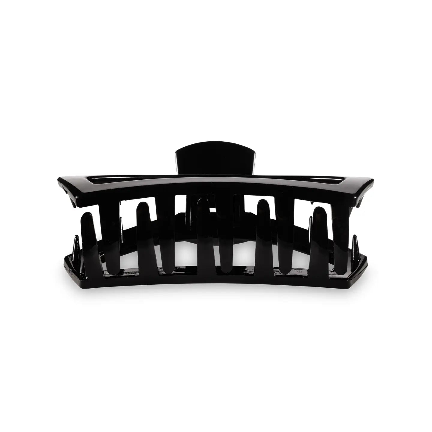 Open Claw Hair Clip - Black - Medium