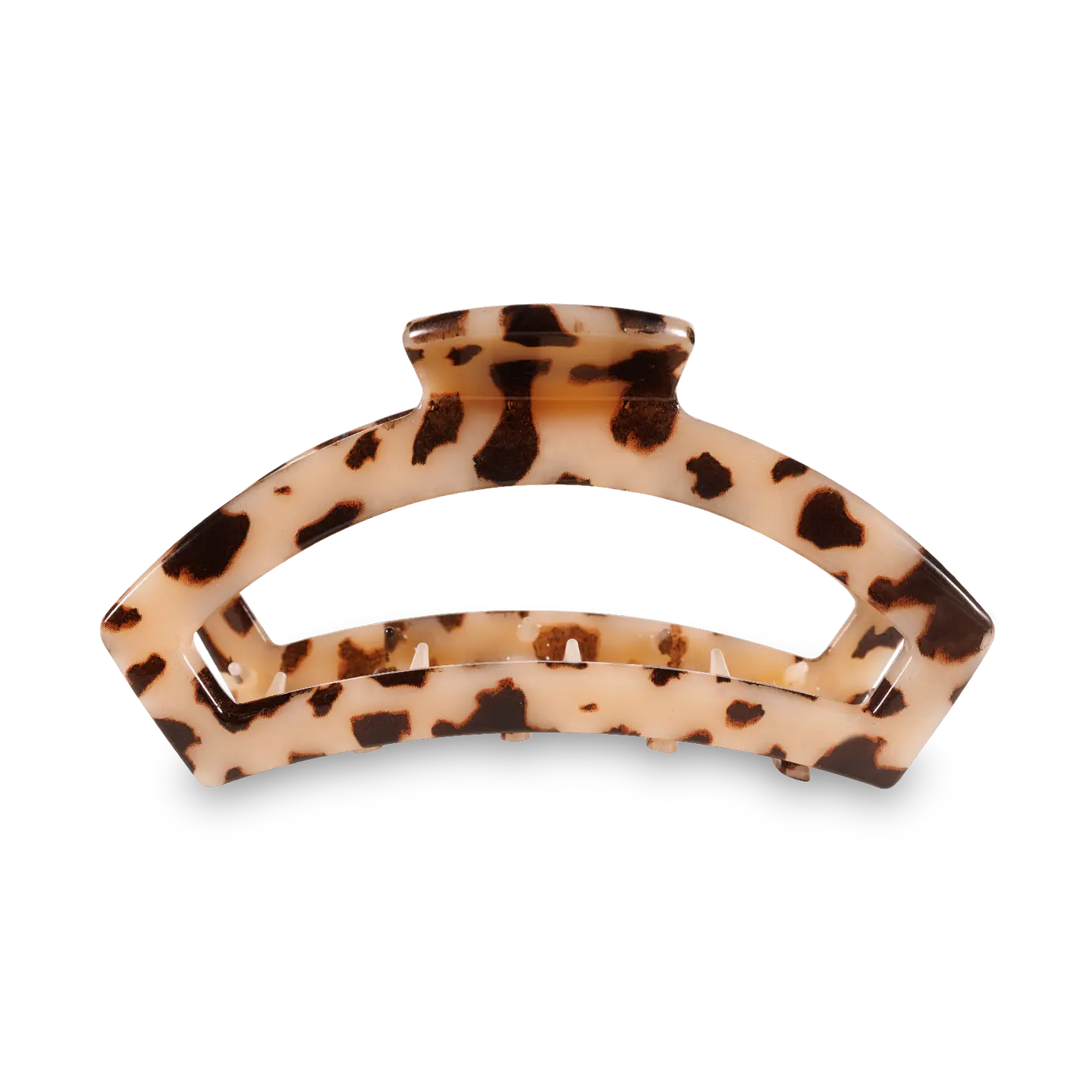 Open Claw Hair Clip - Blonde Tortoise - Small