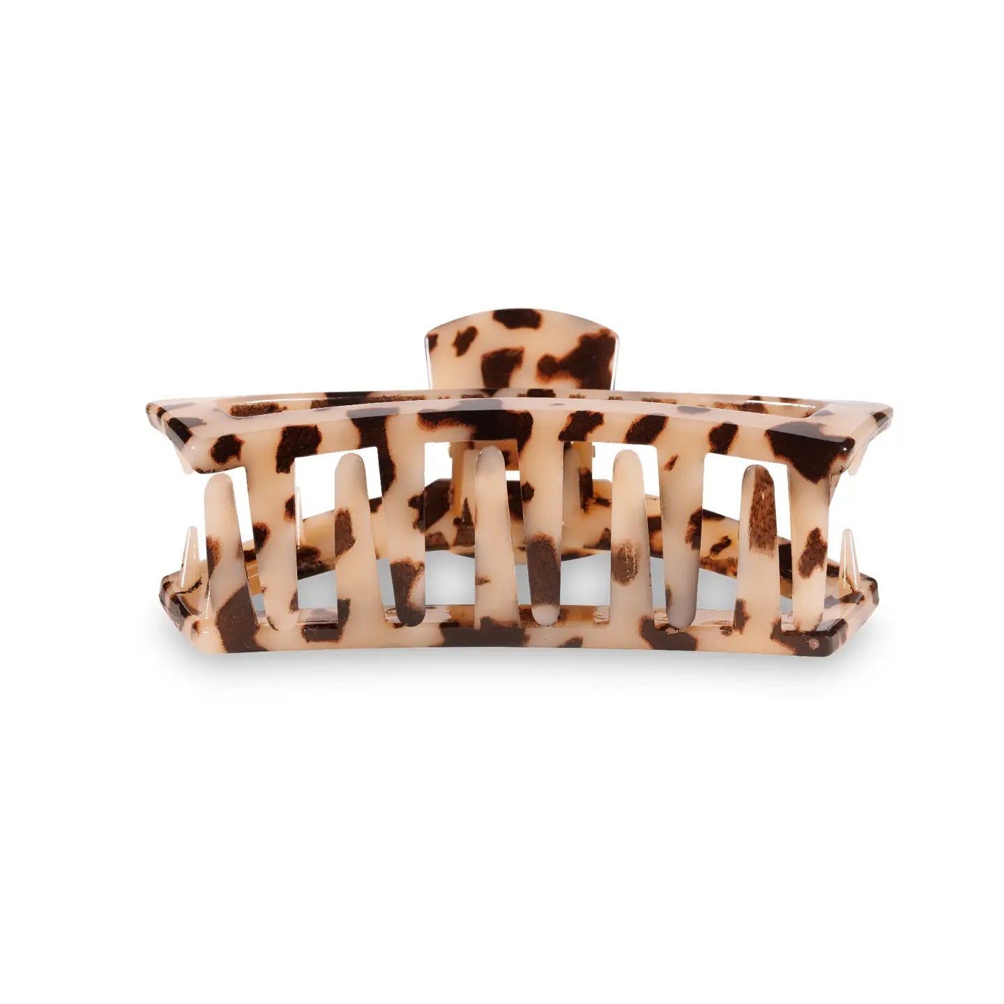 Open Claw Hair Clip - Blonde Tortoise - Small