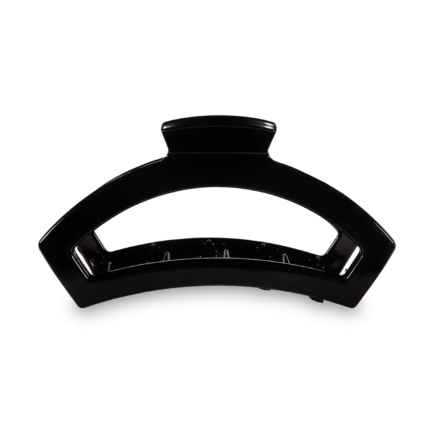 Open Claw Hair Clip - Jet Black - Small