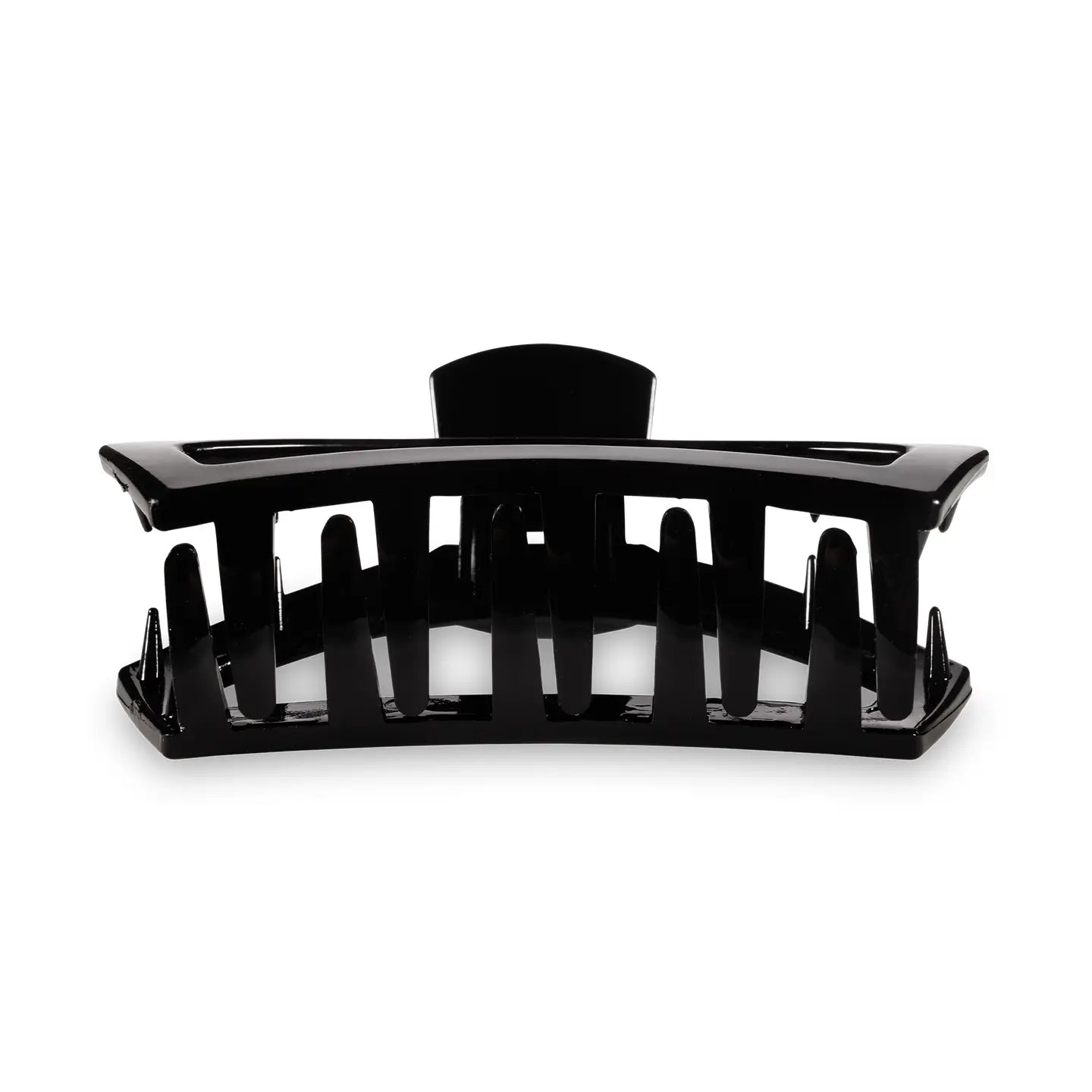 Open Claw Hair Clip - Jet Black - Small