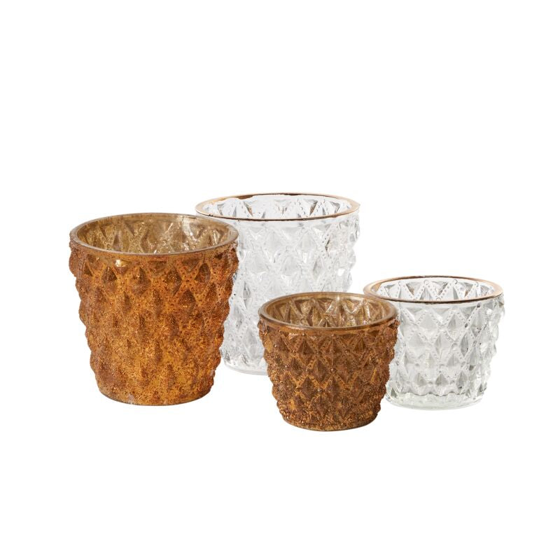 Cristal Votive Candle Holder - 3x2.25