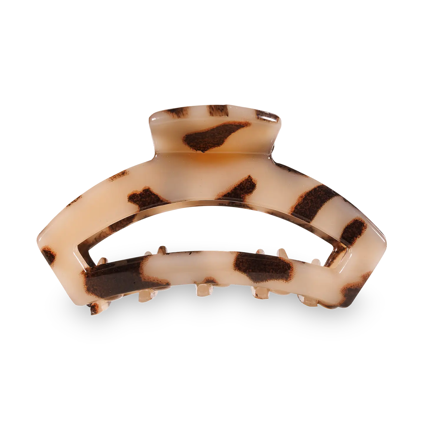 Open Claw Hair Clip - Blonde Tortoise - Tiny