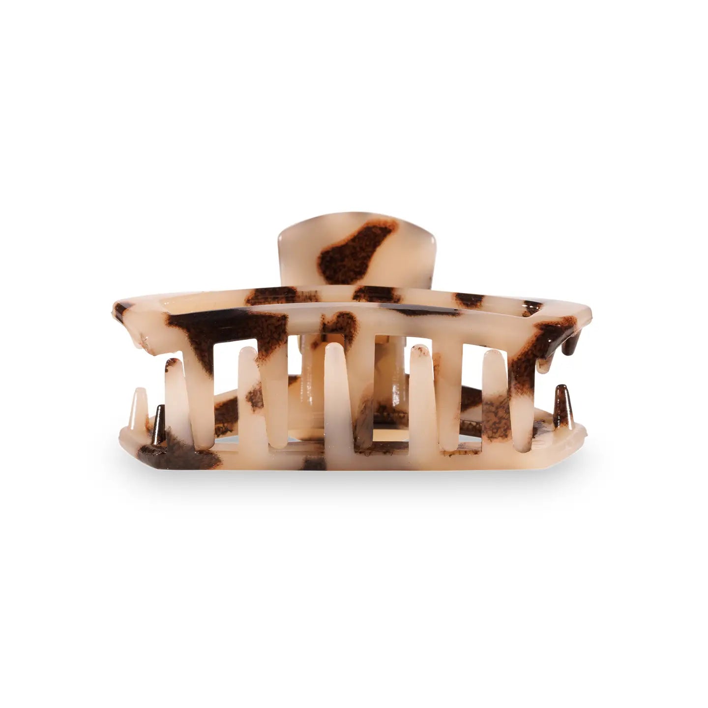 Open Claw Hair Clip - Blonde Tortoise - Tiny