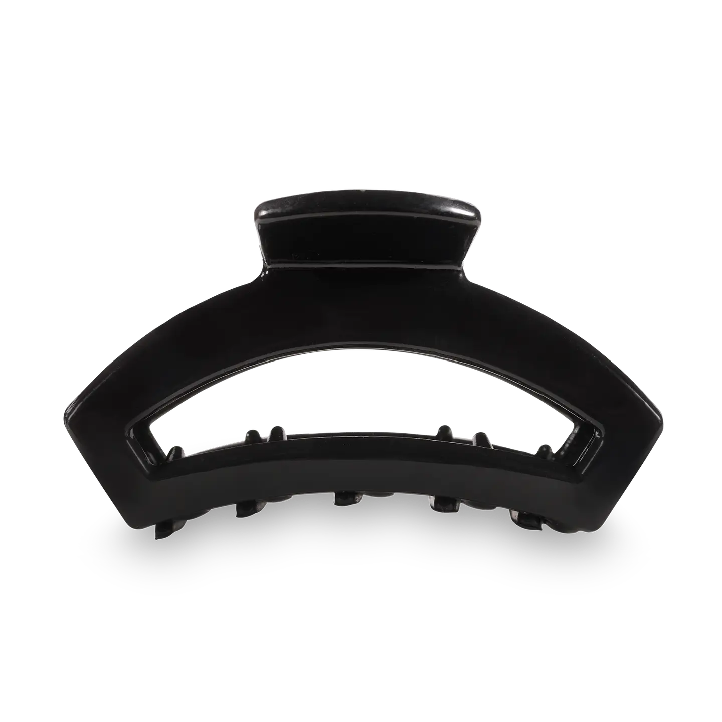 Open Claw Hair Clip - Jet Black - Tiny