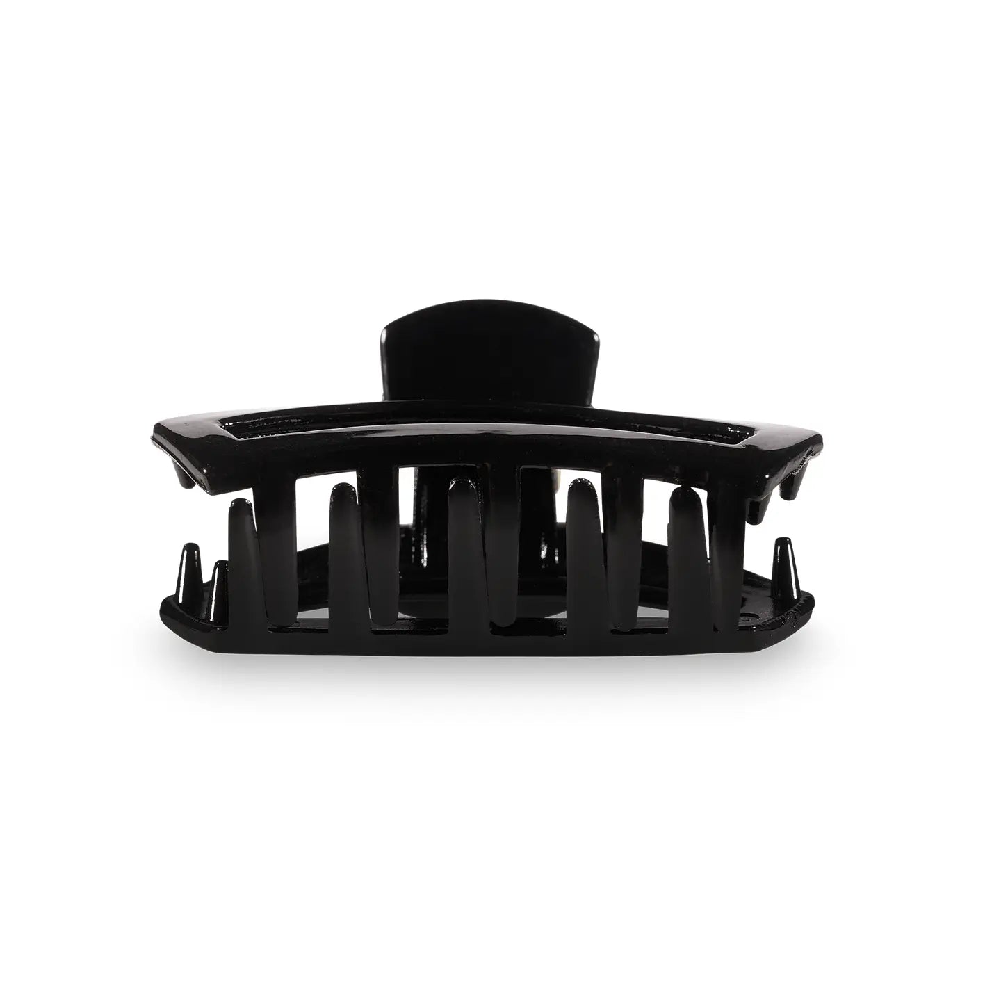 Open Claw Hair Clip - Jet Black - Tiny