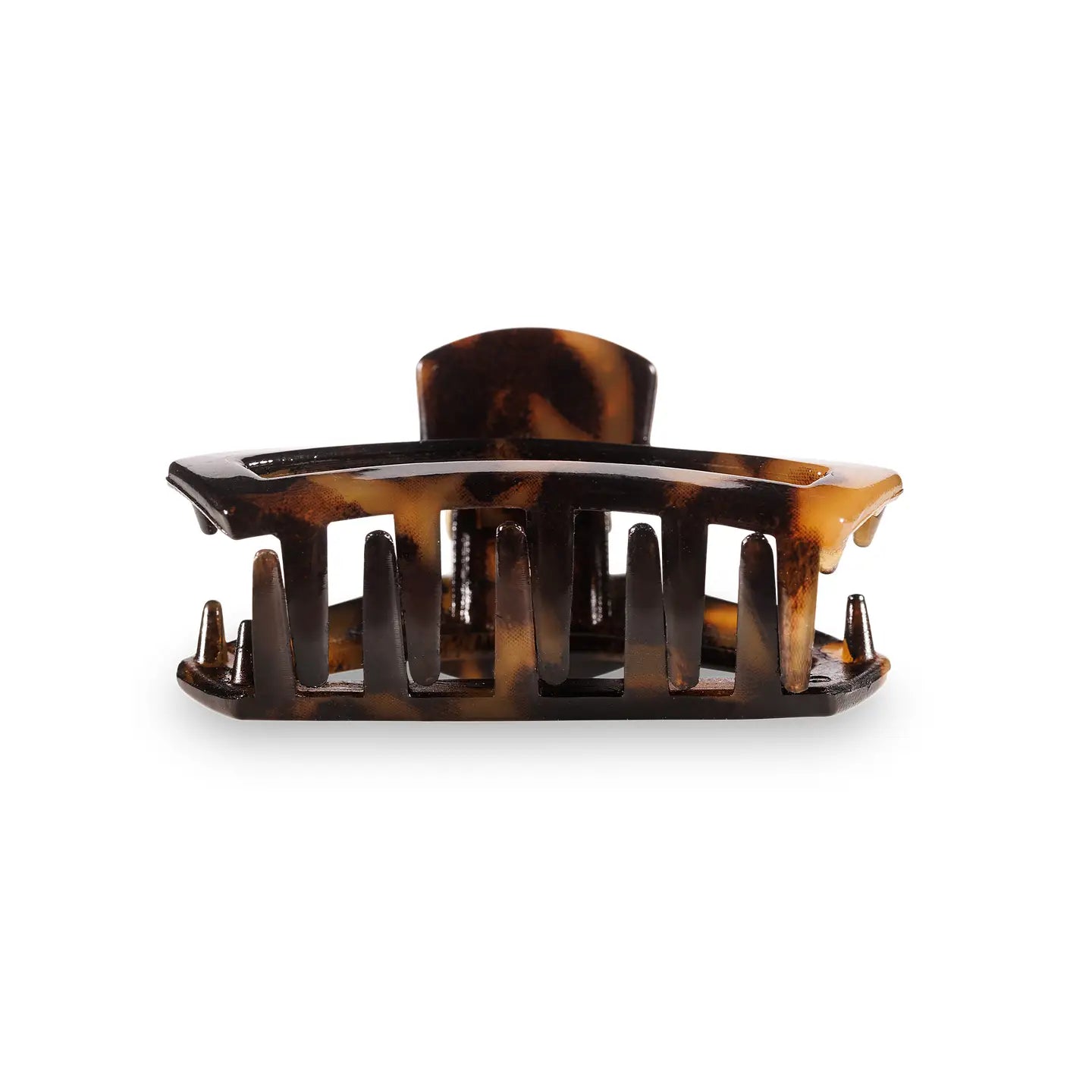 Open Claw Hair Clip - Tortoise - Tiny