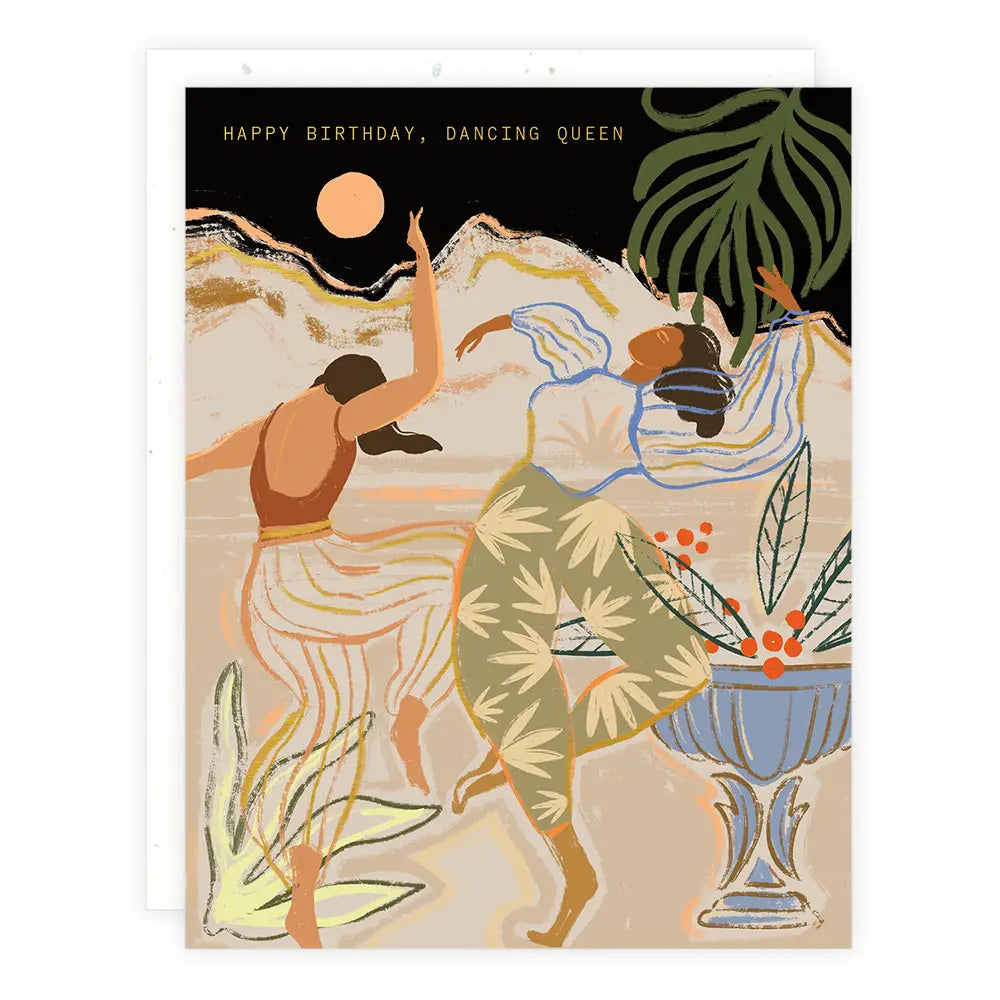 Dancing Queen Birthday Greeting Card
