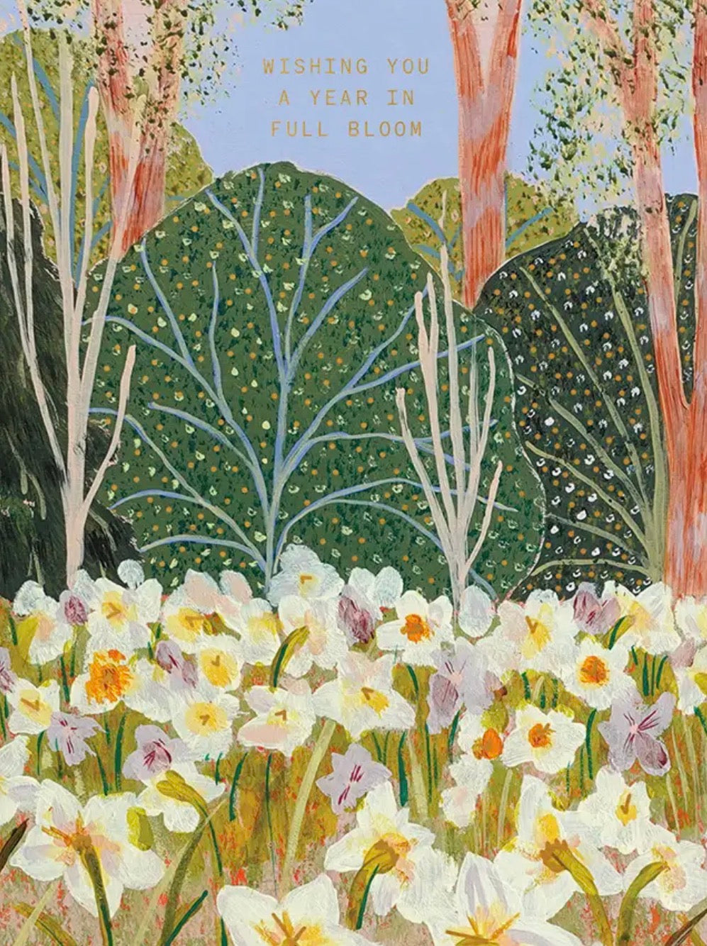 Full Bloom Birthday Greeting Card