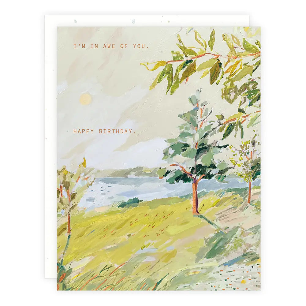Lakeside Birthday Greeting Card