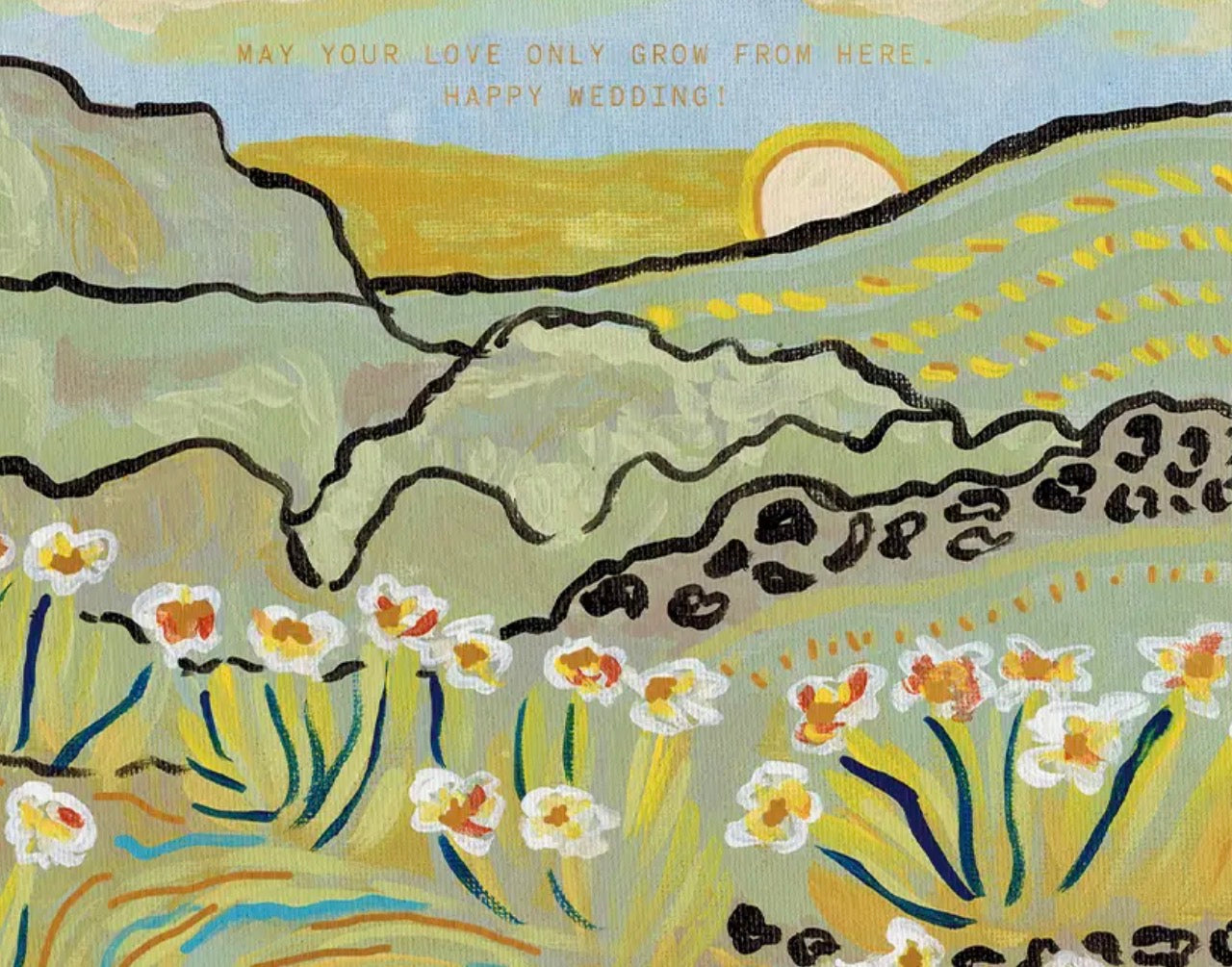 May Your Love Only Grow Greeting Card