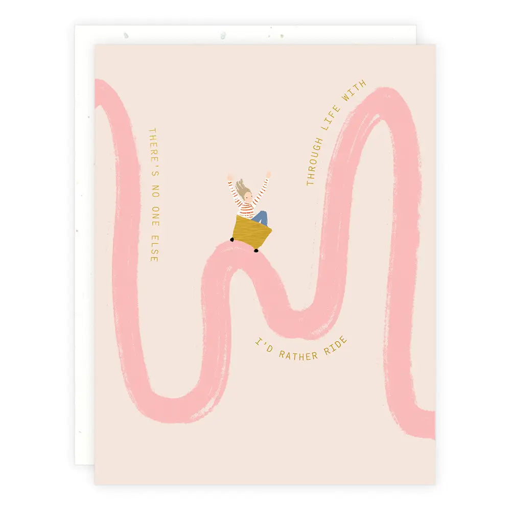 Ride Through Life Greeting Card