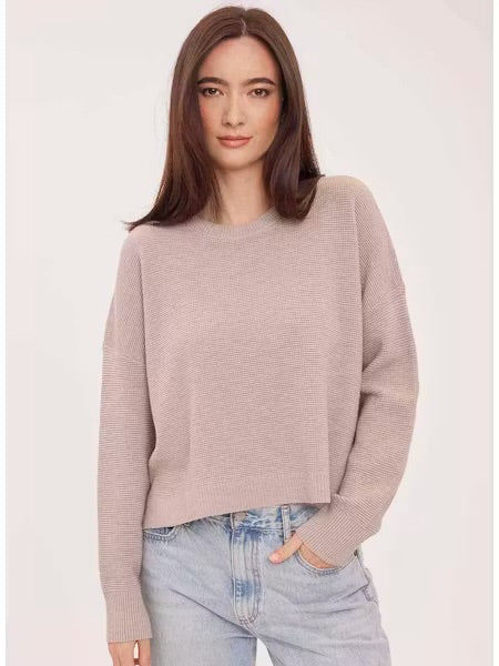 Axel Pullover Sweater - Heather Latte