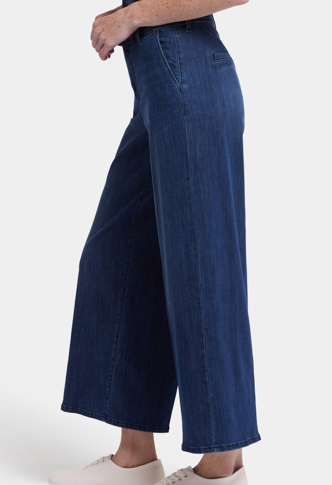Mona High Rise Wide Leg Jeans - Ibiza Blues