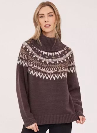 Freya Islandic Sweater - Java