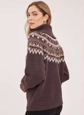 Freya Islandic Sweater - Java