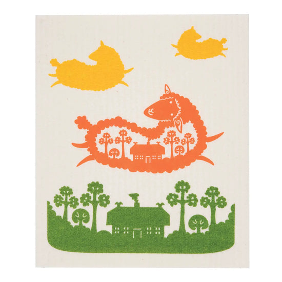 Swedish Dishcloth - Sheep