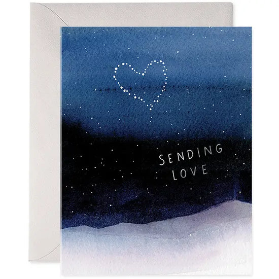 Night Sky Sympathy Greeting Card