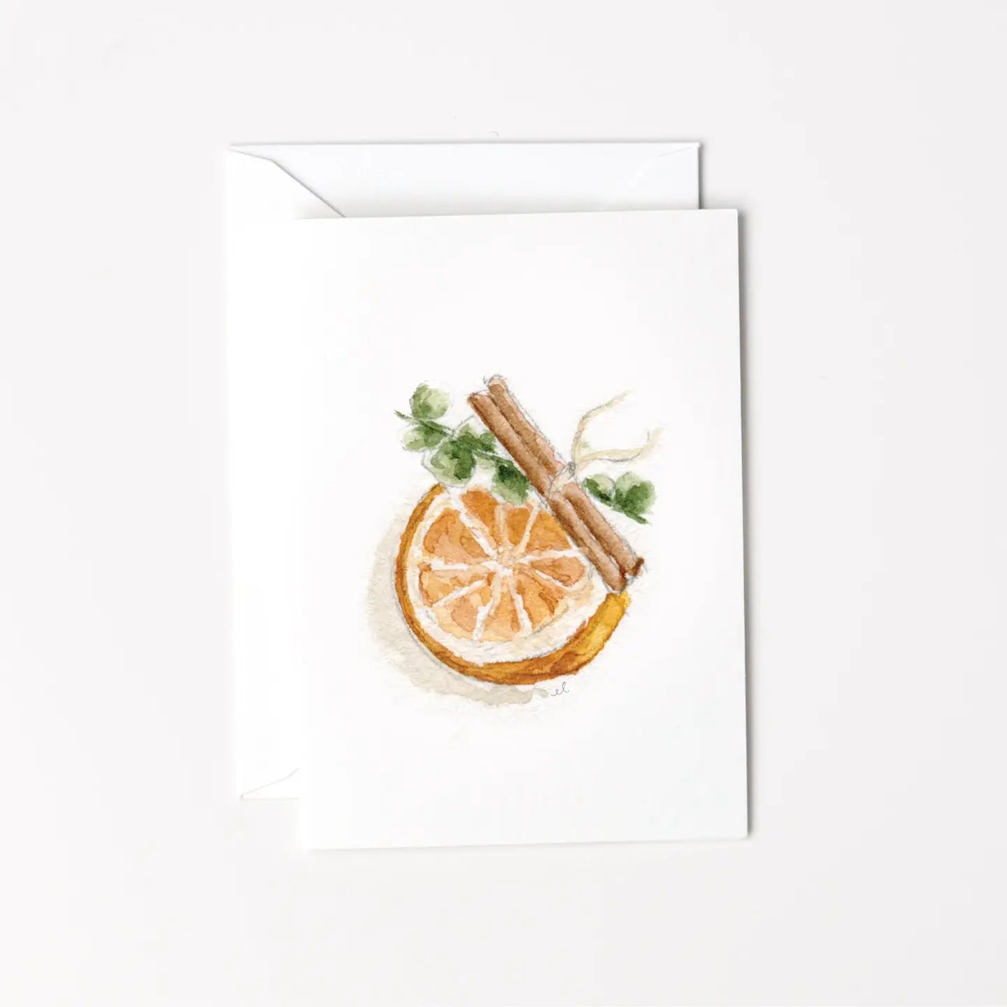 Orange Spice Mini Notecard