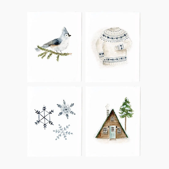 Winter Notecard Set - Set of 8